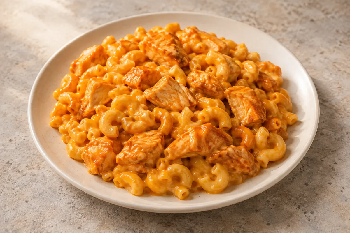 Buffalo Mac Attack — meal illustration
