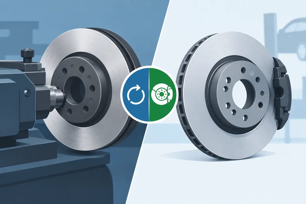 Brake Rotor Resurfacing Versus Replacement
