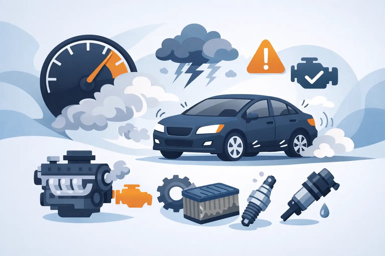 What Causes Rough Engine Idling? Common Answers