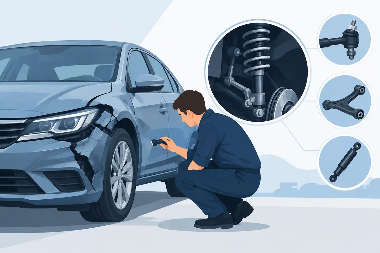 Can Collision Damage Suspension? What to Check