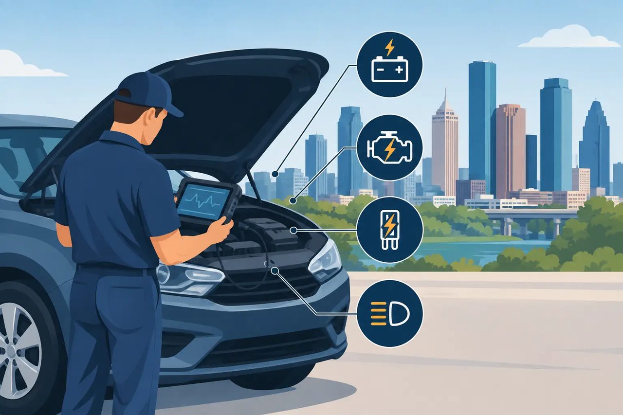 Electrical Fault Diagnosis for Houston Drivers
