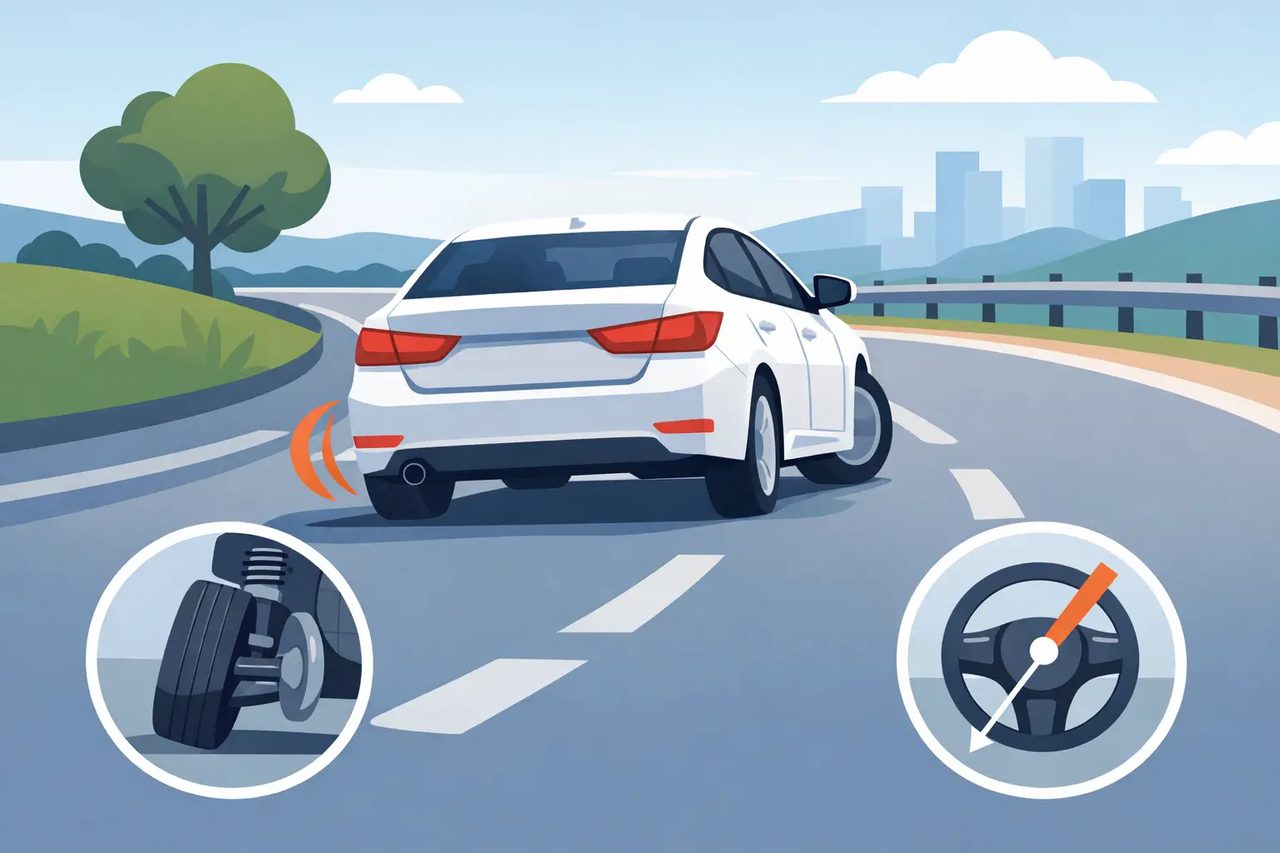 Why Your Car Pulls to One Side While Driving