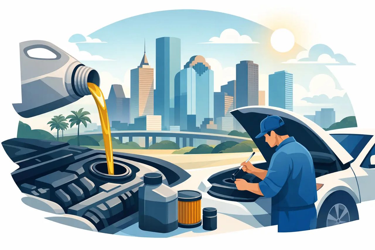 How Often Should You Change Engine Oil in Houston?