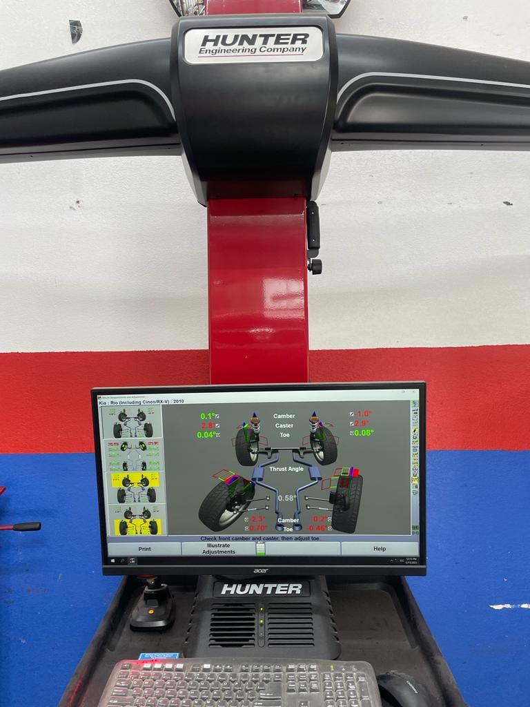 Wheel alignment