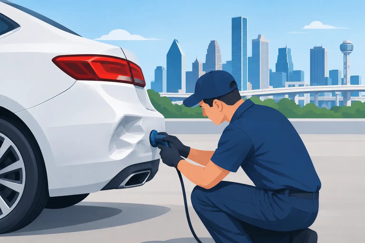 Bumper Dent Repair for Houston Area Drivers