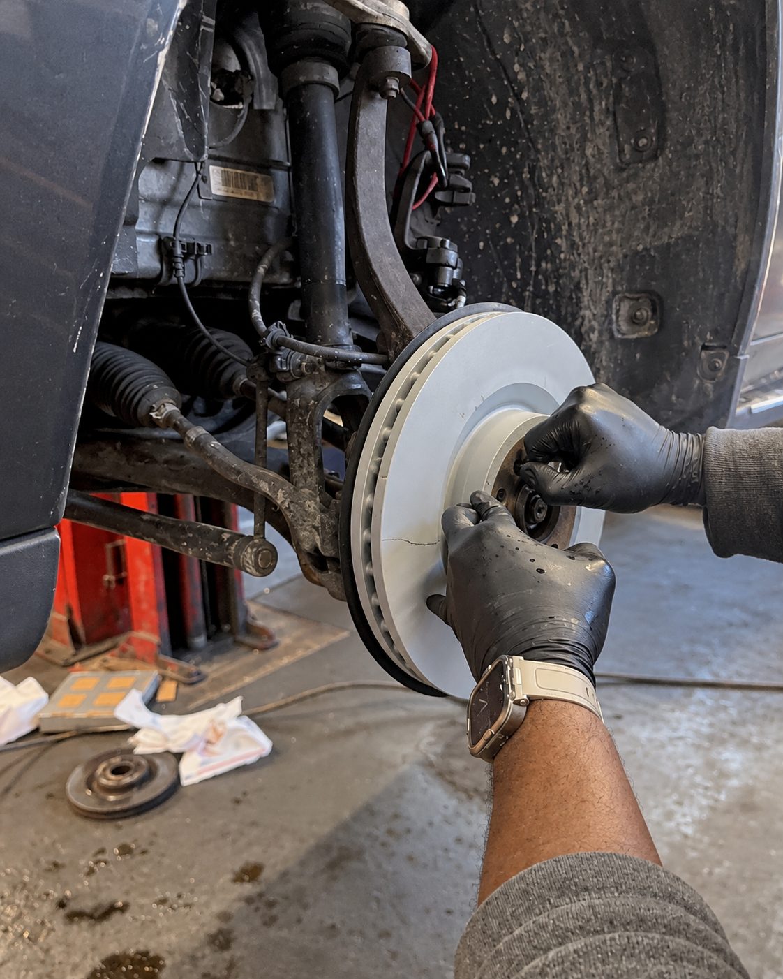 Brake repair at Venture Auto Services
