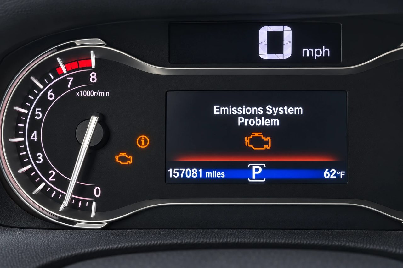 Check engine diagnostics