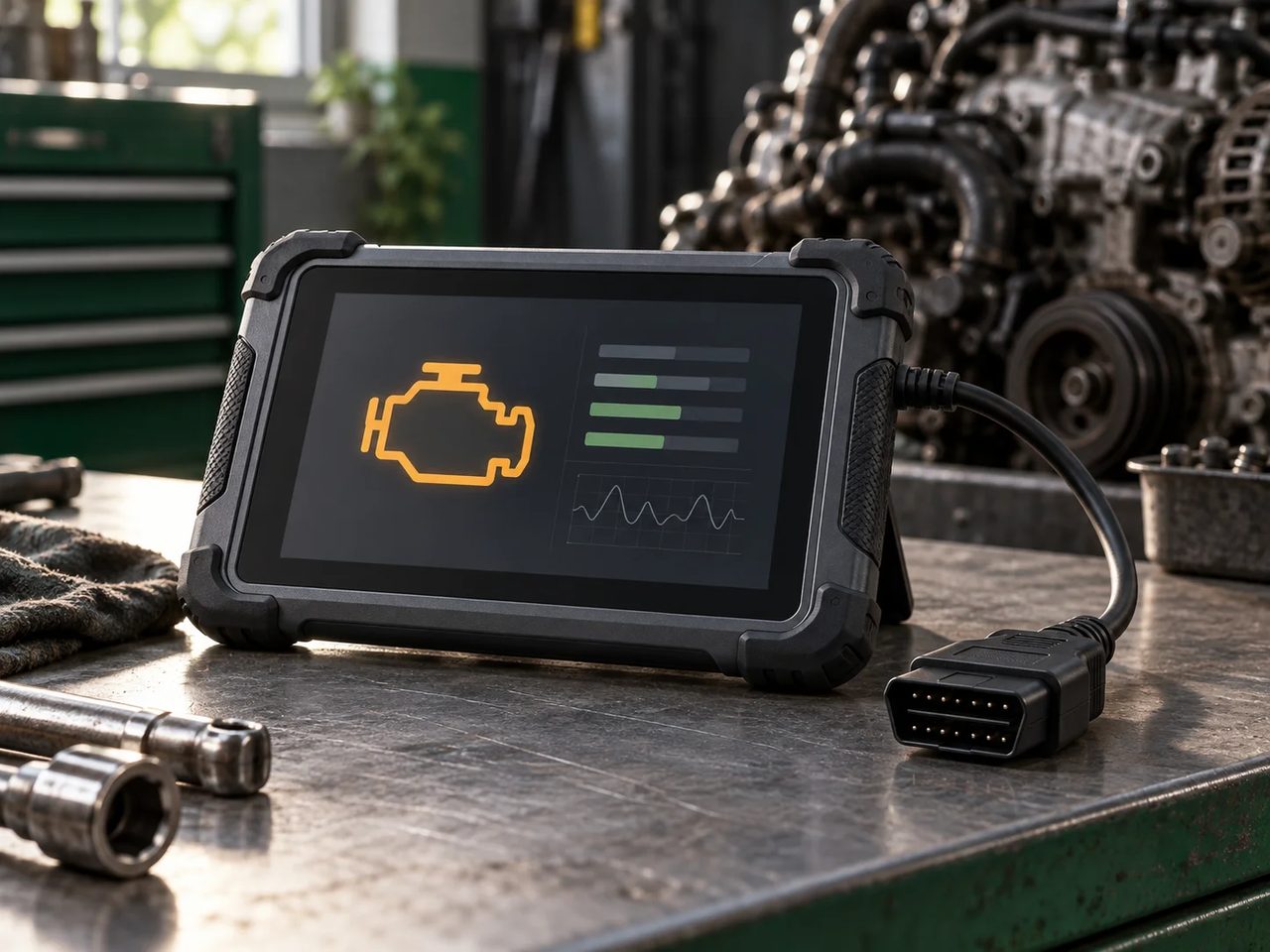Check engine diagnostics