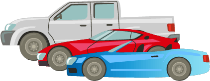 A pickup truck and two cars: Platinum covers up to three vehicles