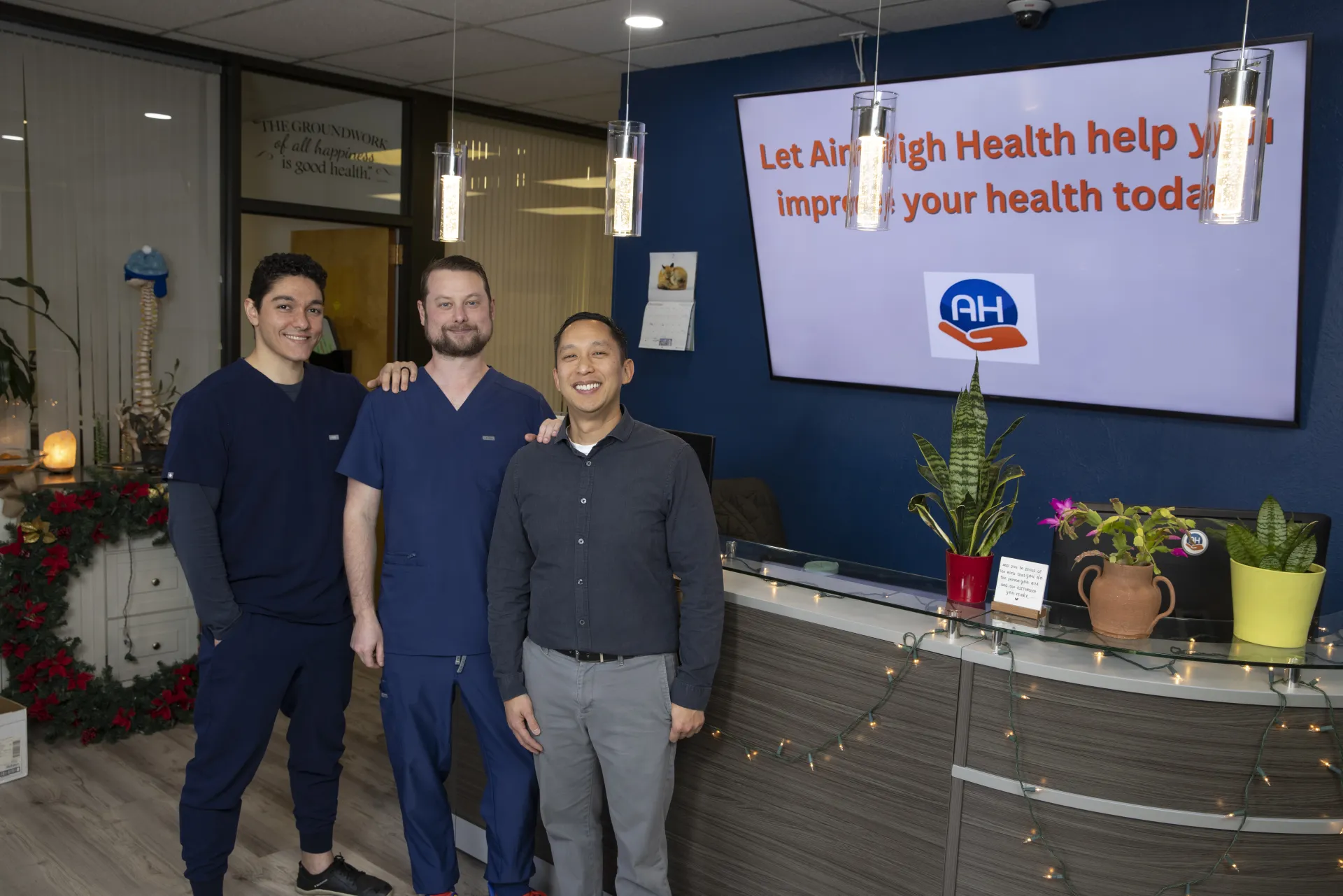 Aim High Health team